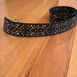 Rebecca Minkoff studded guitar/purse strap